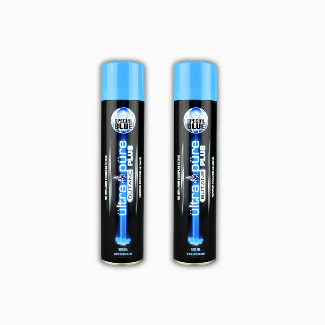 special blue butane refill gas