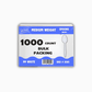 Wise PP Medium Weight White Bulk Packing Spoons – 1000 Count