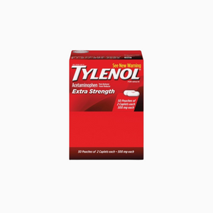 Tylenol Extra Strength – 50 Caplets | Fast Pain Relief