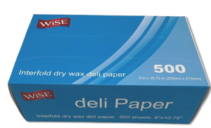 Deli Wax Sheets