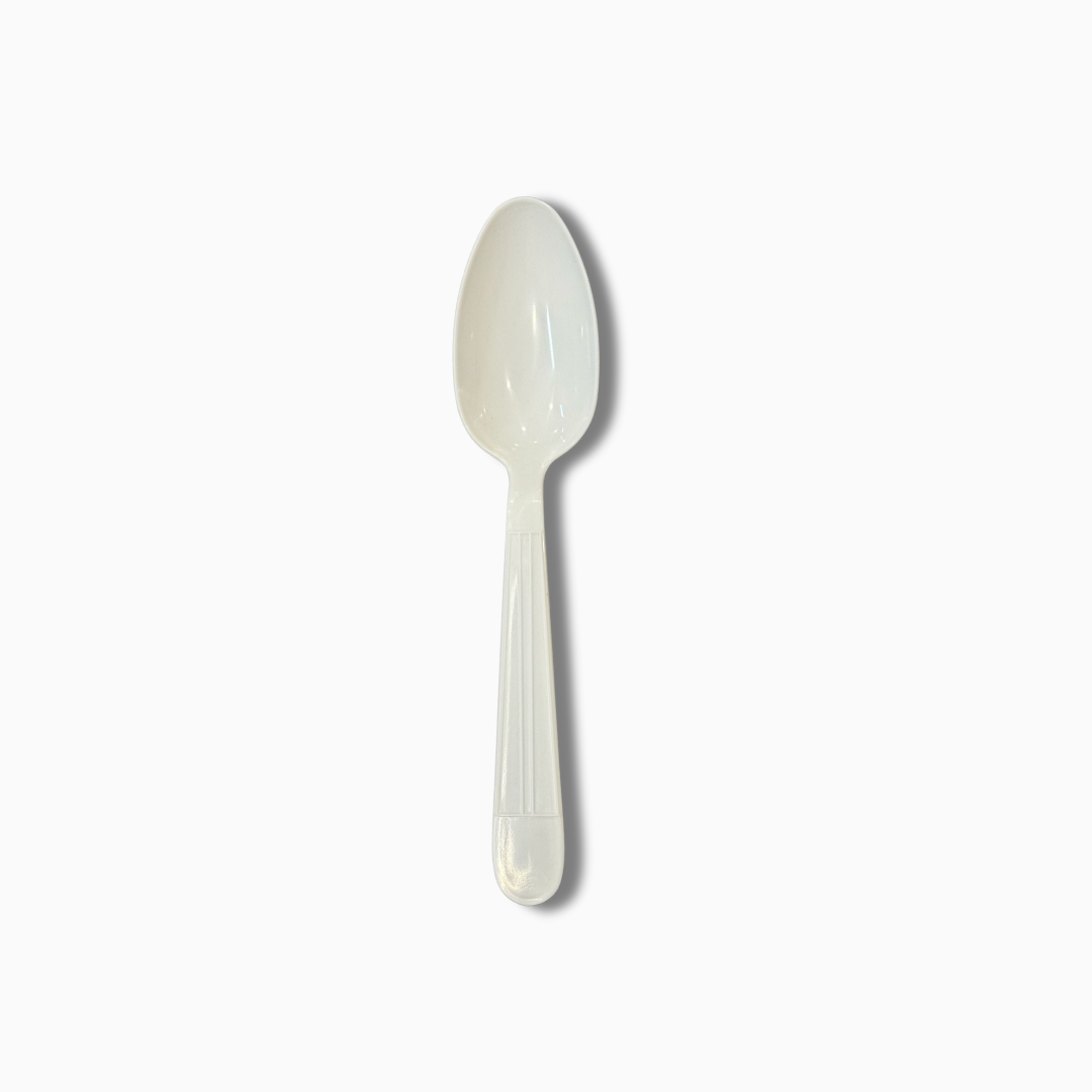 Wise PP Heavy Weight White Bulk Packing Spoons Single – 1000 Count