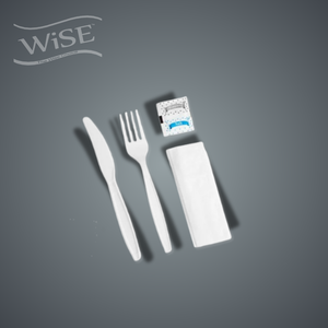 Wise PP White 5PC Set - 250CT