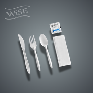 Wise PP White 6PC Cutlery Set - 250CT