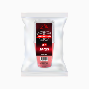 Wise Plastic Party Cups 16 oz 20 cups