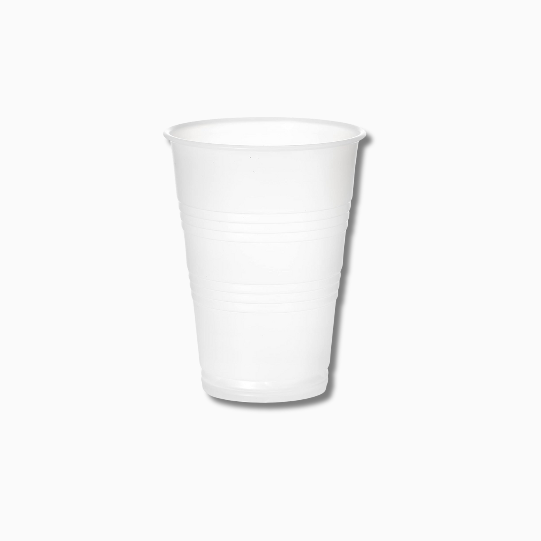 Translucent 7 oz plastic cups disposable