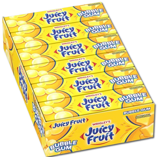 Wrigley's Juicy Fruit Gum (Pack of 18)