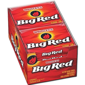 Wrigley's Slim Gum Big Red Flavor