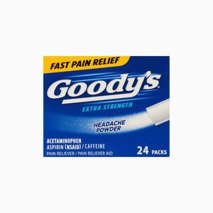 Goody's Extra Strength Headache Powder – 24 Count (Fast Pain Relief)