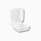 Foam Food Container – 1 Compartment, White | 6x6