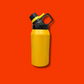 Leak Proof Stainless Steel Insulated Bottle with Straw Lid – 650 ML