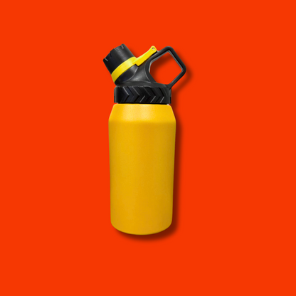 Leak Proof Stainless Steel Insulated Bottle with Straw Lid – 650 ML