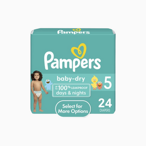 Pampers Diapers Size 5 - 24 Count | Advanced Protection for Active Toddlers
