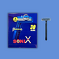 SoniX Razors | Triple Blade Soft Grip Razors with Vitamin E + Aloe - 30CT
