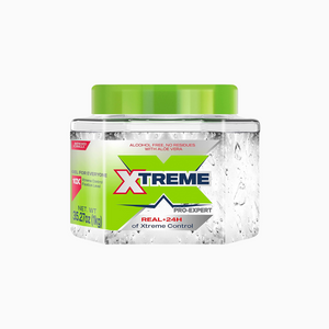 Xtreme Hair Gel - Jar 35.27 oz (Clear) | Mega Value Strong Hold Gel