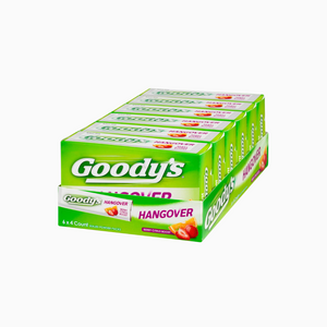 Goody's Hangover Headache Powder – 6 Pack (Fast Relief for Headaches & Fatigue)