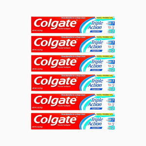 Colgate Triple Action Toothpaste – 2.5 oz (6 Pack)