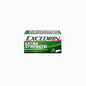 Excedrin Extra Strength Caplets – Fast Headache & Pain Relief – Bottle (24 Count)